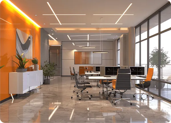 Office meeting area